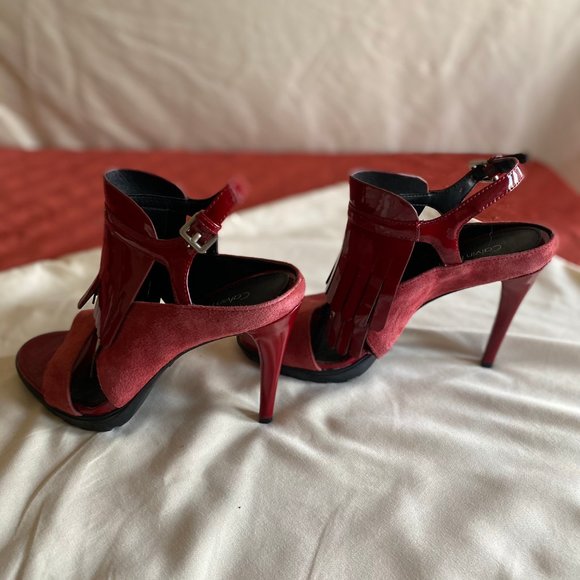 Calvin Klein red marin pump - Picture 2 of 6